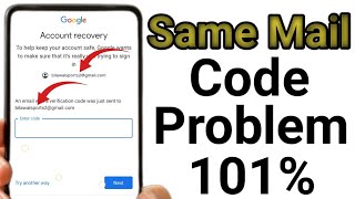 Gmail recovery kaise kare  same email otp problem Solve  2 step verification gmail recovery 2024 [upl. by Tirrell292]