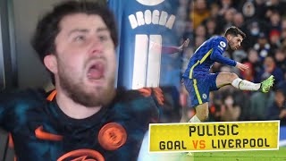 Christian Pulisic Goal vs Liverpool  Fan Reaction [upl. by Joni]