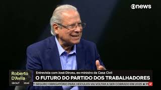 Roberto DÁvila Entrevista José Dirceu [upl. by Gratia]