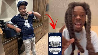 Foolio Sends Wizz Havinn A Threatenng Message amp Goes Off After He Dssed Him In A Song [upl. by Quent]