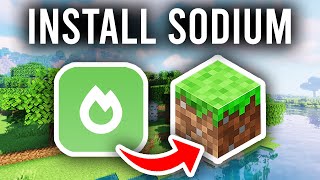 How To Install Sodium On Minecraft  Full Guide [upl. by Ettenyar]