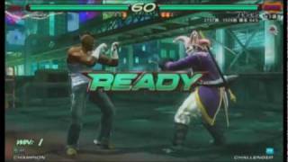 TEKKEN 6 BR  BruceInsanelee vs NobiDragunov [upl. by Ecienahs140]