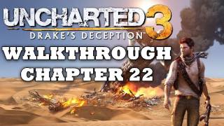 SPOILERS Uncharted 3 Walkthrough Chapter 22  Ending  Part 2222 HD [upl. by Selemas]