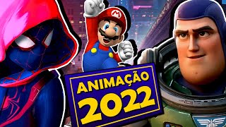 8 FILMES DE ANIMAÇÃO MAIS ESPERADOS DE 2022 [upl. by Zsamot]