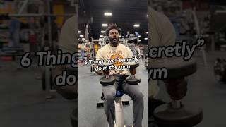 Things you do at the gym when you think no one is watching gymmemes comedyshorts gym [upl. by Macnamara]