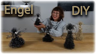 WIE DU DEINEN ENGEL SELBER MACHEN KANNST  DIY ENGEL BASTELN [upl. by Elane265]