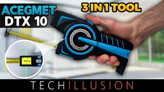 🔥WAS IST DAS🧐 Das ULTIMATIVE 3 in 1 Messgerät😱 Acegmet DTX10 Entfernungsmesser Review amp Test [upl. by Annahtur]