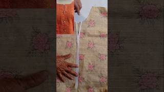 slit wala neck design full cutting and stitchingviral boutique neck designviralvideo [upl. by Marienthal]