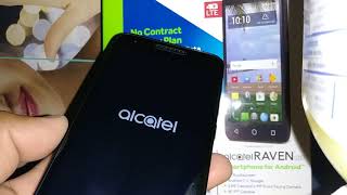 Wipe data Factory Reset from phone settings Alcatel RAVEN LTE TRACFONE Model A574 [upl. by Jaquelyn510]