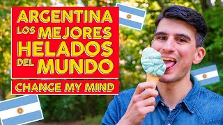 🍦 LOS MEJORES HELADOS del MUNDO ESTÁN EN ARGENTINA [upl. by Aivatnahs]