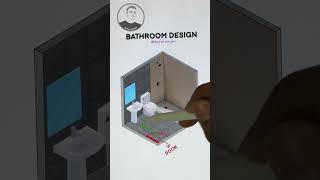 Bathroom design tips youtubeshorts homedecor interiordesign [upl. by Crabb488]