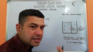 Discharge through partially submerged orifice [upl. by Sturrock]