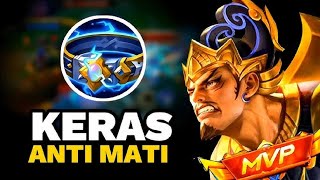 ALPHA KEOK DITIMPA GATOTKACA BEST BUILD ITEM TERGOKIL GATOTKACA KILLS 61 COMBO LAYLA VS HANABI MLBB [upl. by Hassett]