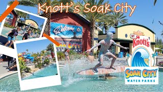 Knotts Soak City Water Park amp Cabanas Full Tour  Just 15 minutes from Disneyland [upl. by Abisia]