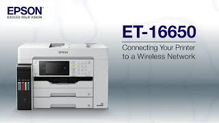 Epson EcoTank Pro ET 16650 Wide Format All in One C11CH71201 [upl. by Omoj225]