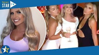 Love Islands naughty trio Chloe Burrows Lucinda Strafford and Millie Court enjoy boozy night out [upl. by Evars]