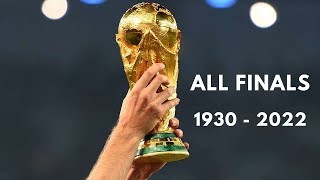 World Cup Finals 1930  2022 🏆 All Goals [upl. by Aniat]