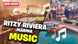 Fortnite  RITZY RIVIERA Marina Background Music  Ch5 S1 [upl. by Auot783]