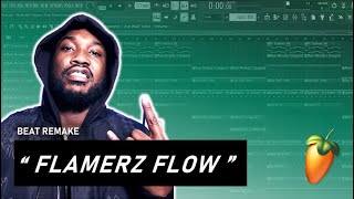 How quotFLAMERZ FLOWquot by Meek Mill was made in 6 minutes  FL Studio [upl. by Inglis5]