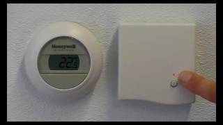 Draadloze verbindingsprocedure Round Wireless Modulation  Honeywell Home [upl. by Bomke]