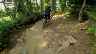 Crankworx was a BLAST  Lap down Dirt Merchant and ALine with Remy Metailler and Carson Storch [upl. by Nolubez]