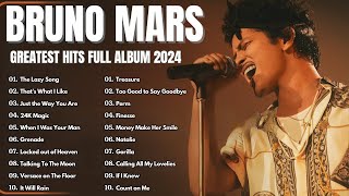 Bruno Mars 2024  Best Songs Collection for Bruno Mars  Bruno Mars Greatest Hits 2024 [upl. by Caylor]