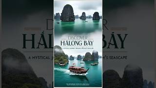 Discover The Enchanting Limestone Islands Of Halong Bay Vietnam travel travelvideos facts [upl. by Heydon]