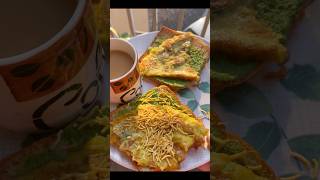 Veg Omelette kya hota haiInstant 3 min Breakfast RecipeChillashortsshortsfeedytshortstrending [upl. by Oswin]