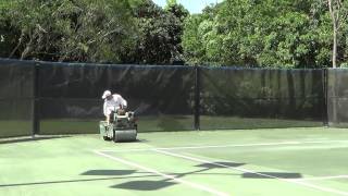 Proper Rolling Procedures for HarTru Clay Courts [upl. by Brote]