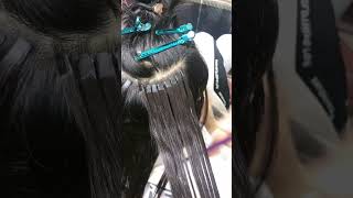 Fusion Hair extension lacefrontalsewin hairstyles braidhairstylesforblackwomen hairstyle [upl. by Joub]