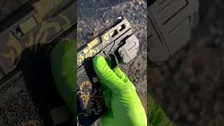 POLYMER 80 PFC BY GRUNT WORKS GOLD SCROLL [upl. by Ecirtam771]