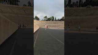 Jogging around Panathenaic Stadium [upl. by Zipnick29]