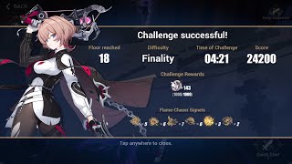 Honkai Impact 3 Elysian Realm Finality Lantern Lone Destruction Shadowchaser Evasion Full Run [upl. by Riccio255]