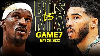 Boston Celtics vs Miami Heat Game 7 Full Highlights  2022 ECF  FreeDawkins [upl. by Maynord732]