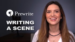 Writing a Scene in Prewrite [upl. by Ellehsyt]