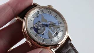 Breguet Classique Hora Mundi 5717BRUS9ZU Luxury Watch Review [upl. by Elfstan]