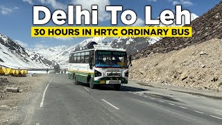 DELHI To LEH Bus Journey 2024  दिल्ली से लेह लद्दाख बस यात्रा [upl. by Yaral441]