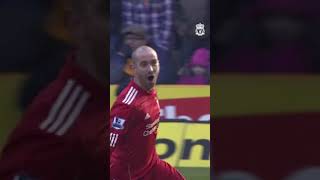 quotSat nicely OH WHAT A GOALquot  A Raul Meireles rocket against Wolves back in 2011 🚀 LFC Shorts [upl. by Abramo374]