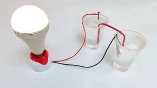 How To Generate Free Electricity Energy From Bottle Water With Screw At Home  Generate Free Energy [upl. by Eintihw]