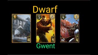 scoiatael dwarf vs monsters Hive Mind ProRank Gwent Card Game 2410070802 [upl. by Gilli]