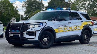 Thomson GA Police Department ⚫️🔵⚫️🇺🇸 [upl. by Sully]