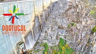 Escadaria da Barragem de Varosa 🏯 Varosa Dam Big stairs  Lamego  4K Ultra HD [upl. by Aneral]