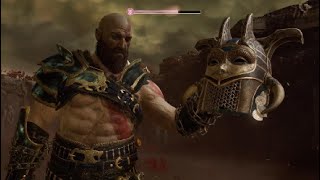 I Defeated Valkyrie Hildr On My First Try  God Of War Niflheim Valkyrie Fight 4K [upl. by Ahsirtal143]