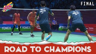 Road to Champions I RankireddyShetty vs LeeYang II French open 2024  Mens singles finals [upl. by Xaviera]