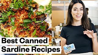 How to Eat SARDINES  2 Sardine Recipes  Prep School  Thrive Market [upl. by Sitoiganap]