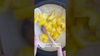 Exotisches gelbes Mango Curry mit Hähnchen [upl. by Aleicarg]