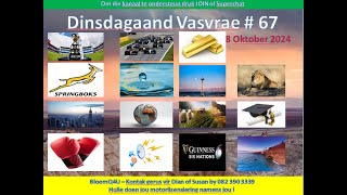 Dinsdagaand Vrae  67 [upl. by Sarad]