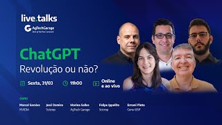 Live Talks  ChatGPT Revolução ou não [upl. by Haleelahk]