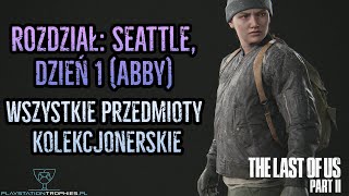 The Last of Us Part II  Rozdział Seattle Dzień 1 Abby  Wszystkie znajdźki [upl. by Ayotahs222]