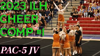 2023 ILH Cheer Comp 1  PAC5 JV [upl. by Heda]